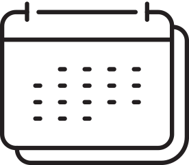 カレンダーのアイコン