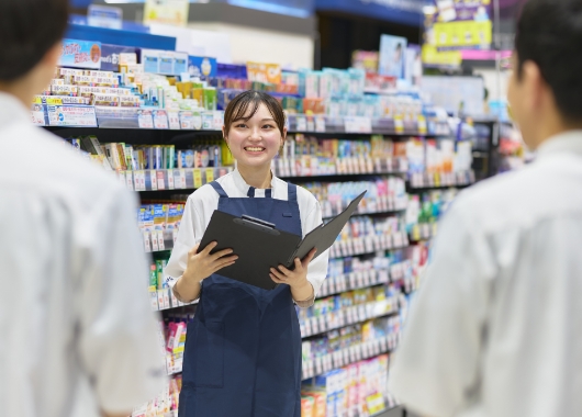 店舗のすべてを任される、チームのリーダーとしての仕事。